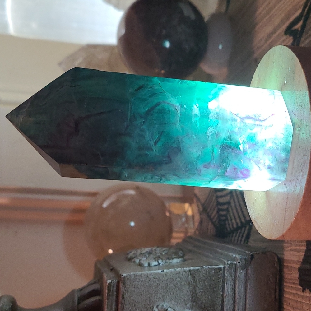 Fluorite tower